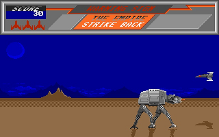 Empire Strikes Back (The) atari screenshot